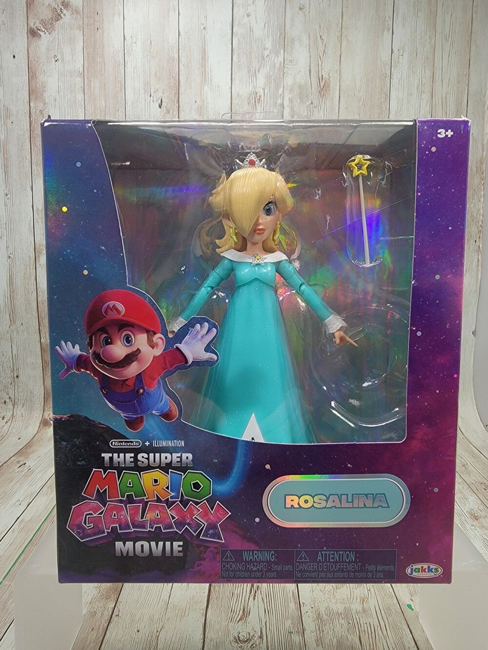 Jakks Pacific The Super Mario Galaxy Movie Rosalina 5 Inch Action Figure New